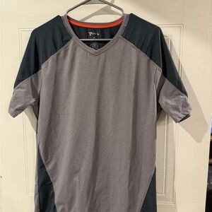 Kyodan Men's Gray and Black Short Sleeve Tee